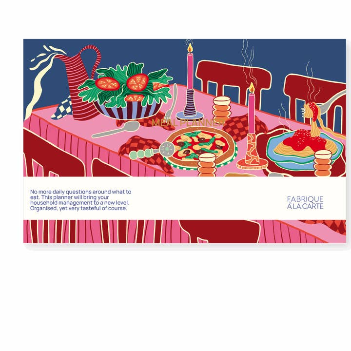 Fabrique Maaltijdplanner Aan tafel voor wholesale door A-Journal Stationery