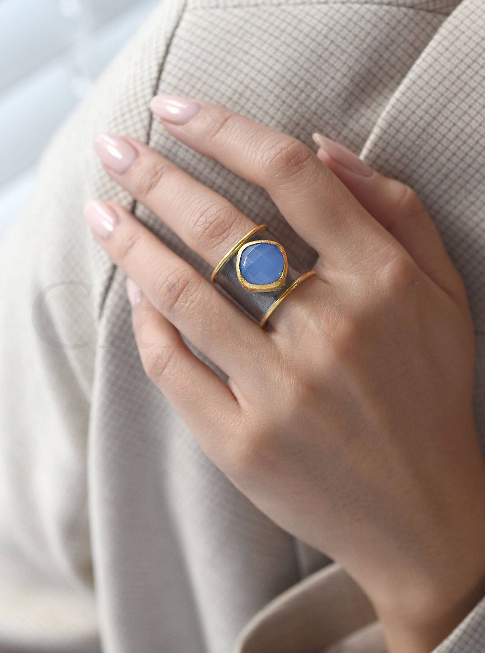 FELIX Z DESIGNS – Großhandel Einzelstein-/Solitär-Ring – GG0170R-A*2