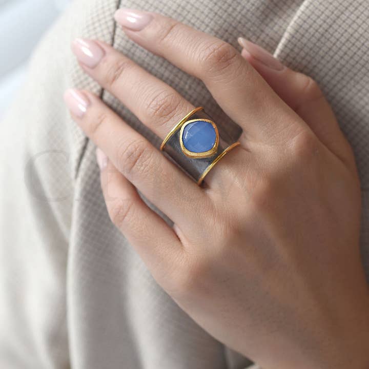 FELIX Z DESIGNS – Großhandel Einzelstein-/Solitär-Ring – GG0170R-A*2