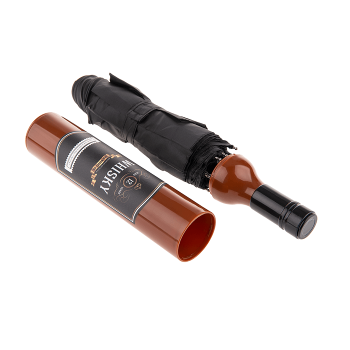 Out of the blue KG - Wholesale Umbrella - Unisex - Pocket Umbrella, Whisky bottle,3