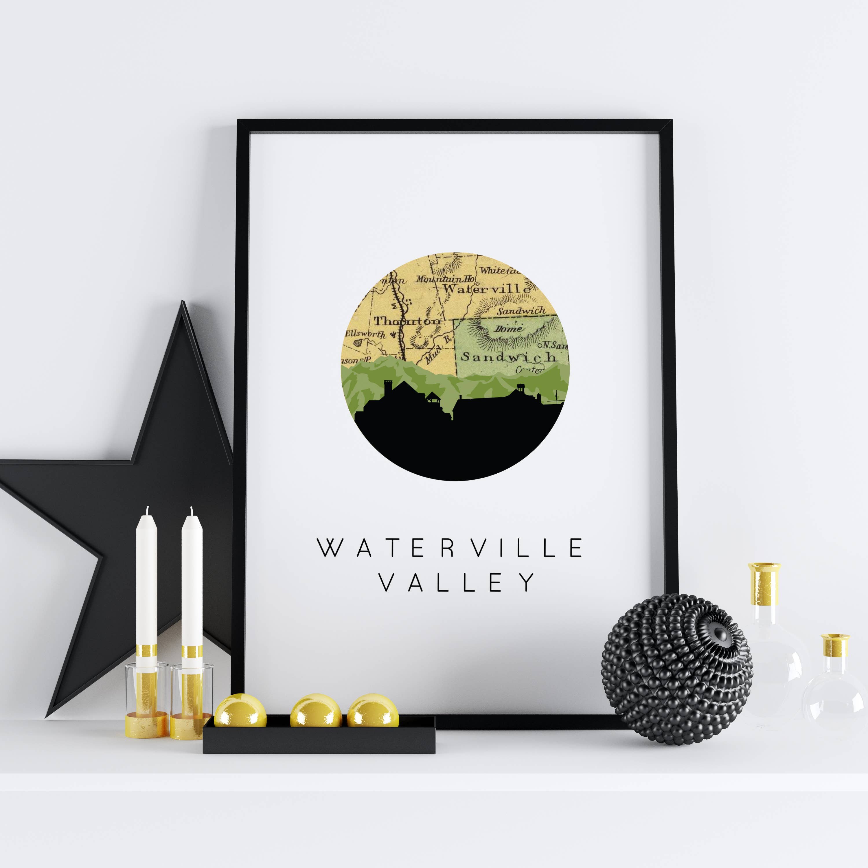 Paperfinch Design - Wholesale Art Print - New Hampshire City Skyline Art Print3