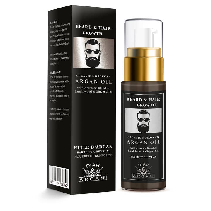 Förstärkning av serum för skägg och hår med argan för wholesale av DIAR ARGAN
