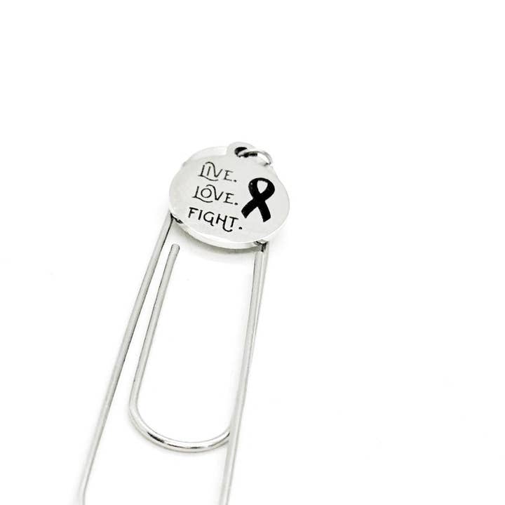 Breloque Live Love Fight Cancer Awareness Awareness, marque-page, Fighting Cancer, Survivor Cancer, Cancer Survivor, Cadeau de sensibilisation au cancer, panier-cadeau pour la vente par JKCE Designs
