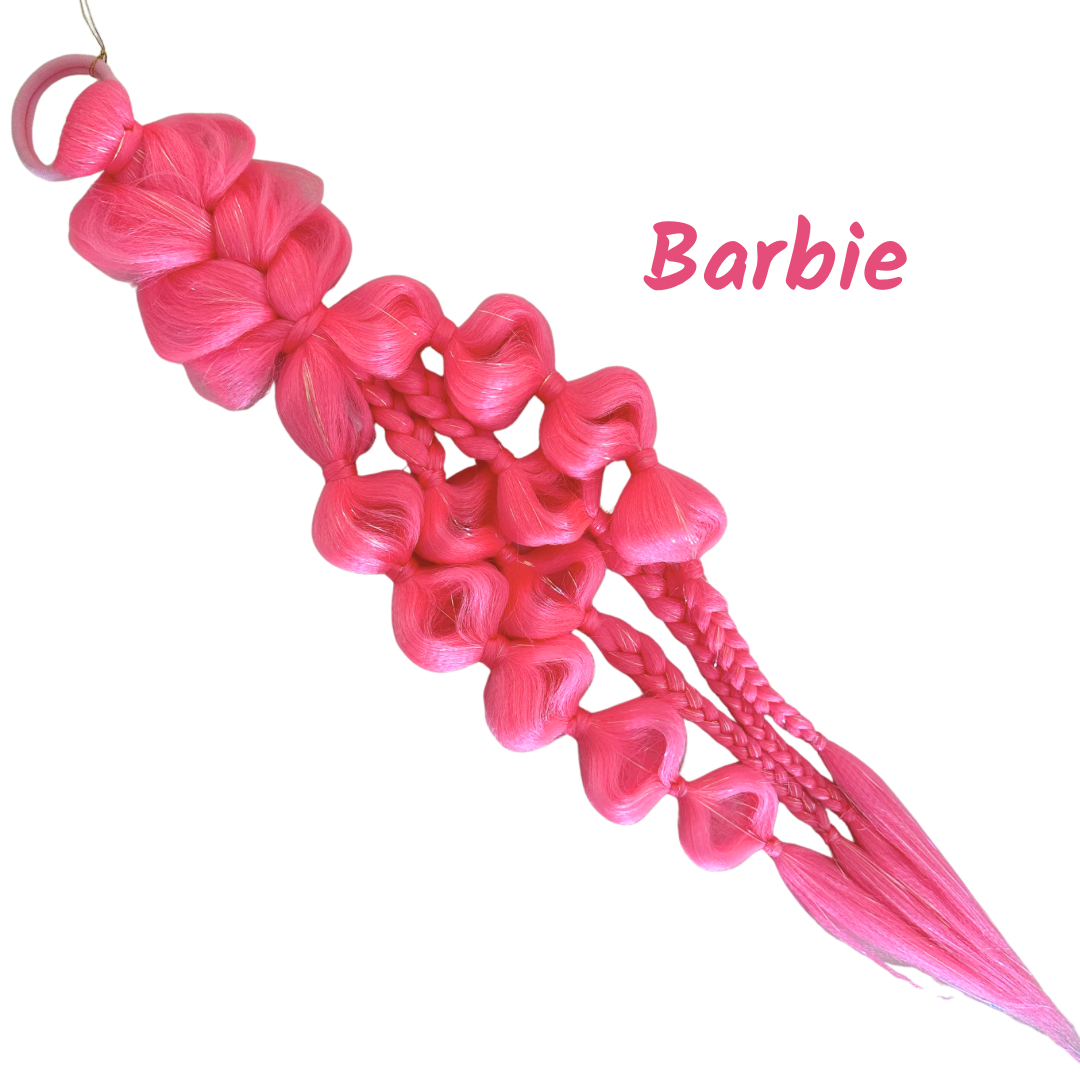 Poppet Locks - Vente Extensions de cheveux - Longue queue de cheval à bulles LED - Barbie - 20”0
