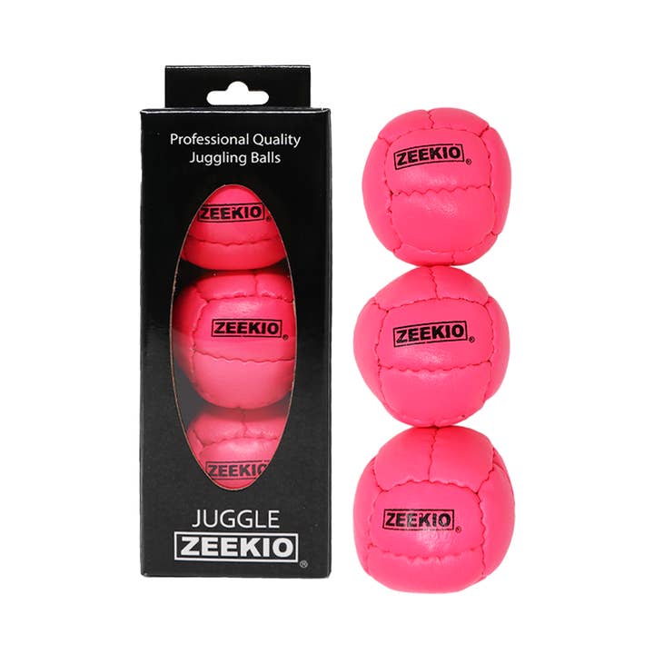 YoYoSam Wholesale - Wholesale Sportieve accessoires - Zeekio Galaxy Jongleerballen - Premium 12 Panelen Echt Leren Ballen - 130g - 67mm - Set van 3 Zeekio11