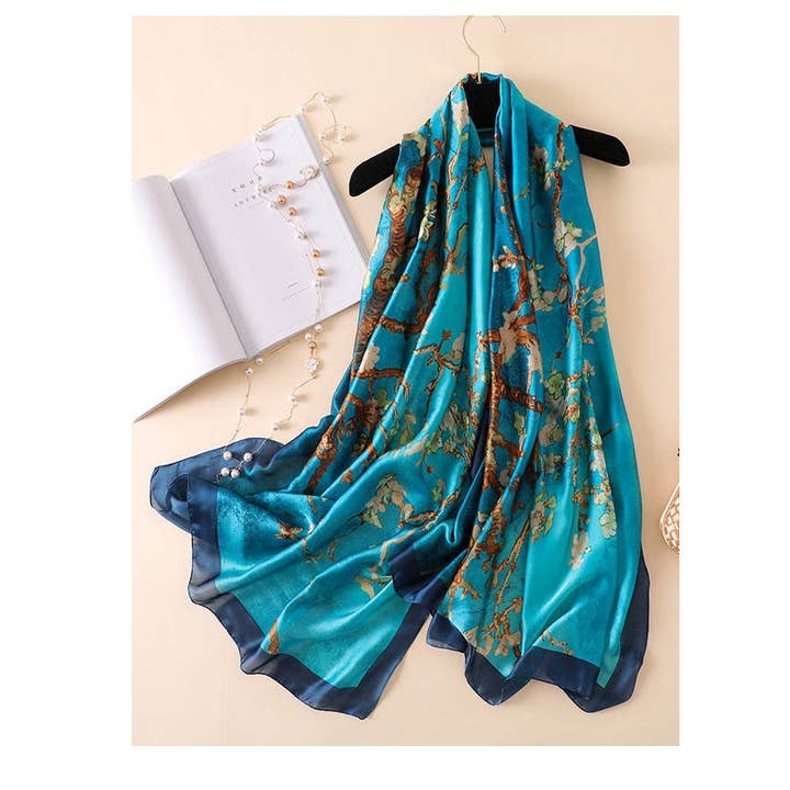 Original Embroidered Split-Joint Shawl&Scarf for wholesale by Sheer Trend