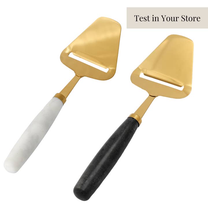 Marble Handheld Cheese Slicer Starter Kit | Cheese Plane for wholesale by HOST AT HOME by The Bamboo Abode