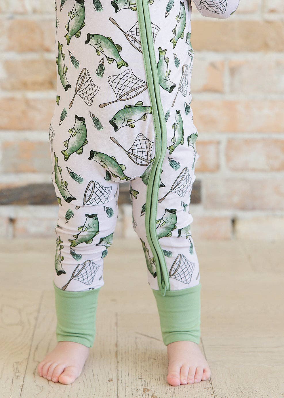 Charlie Lou Baby - Wholesale Jumpsuit - Baby - Bamboo Rompee™ | Gone Fishin'7