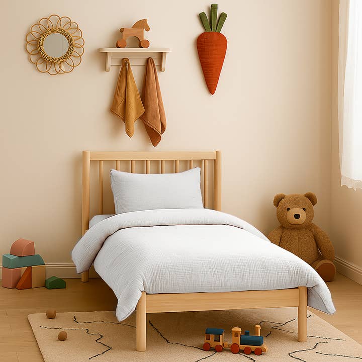 PAPATE - Wholesale Duvet Cover - Kids & Baby - Organic Cotton Duvet Cover - White
3