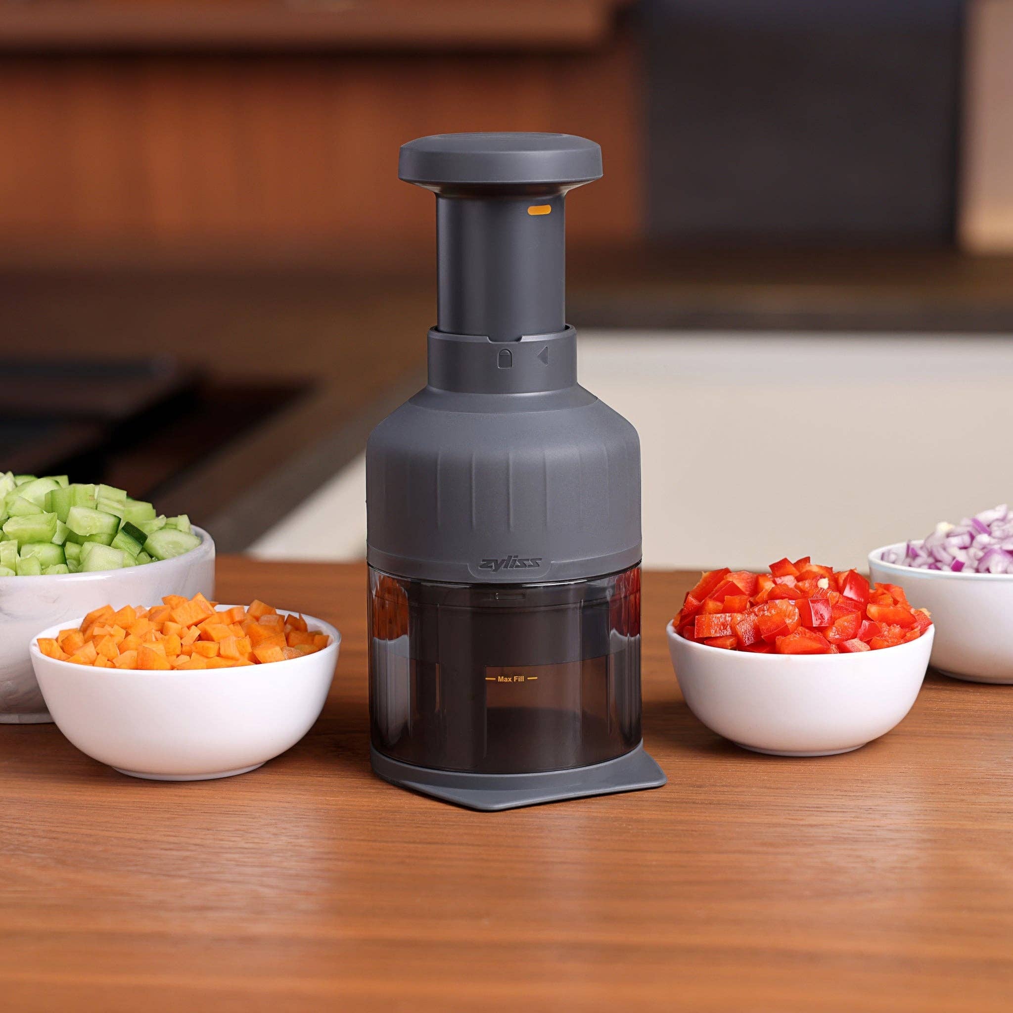 DKHB [Zyliss, Cole & Mason, Swissmar, AdHoc, Ken Hom] - Wholesale Kitchen Tool/Gadget - Zyliss Zick Zick 3 Food Chopper5