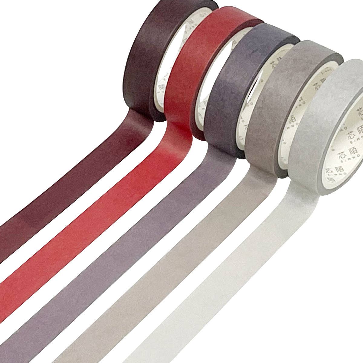 Wrapables.com - Wholesale Washi Tape - Wrapables Solid Color Washi Tape (Set of 5)30