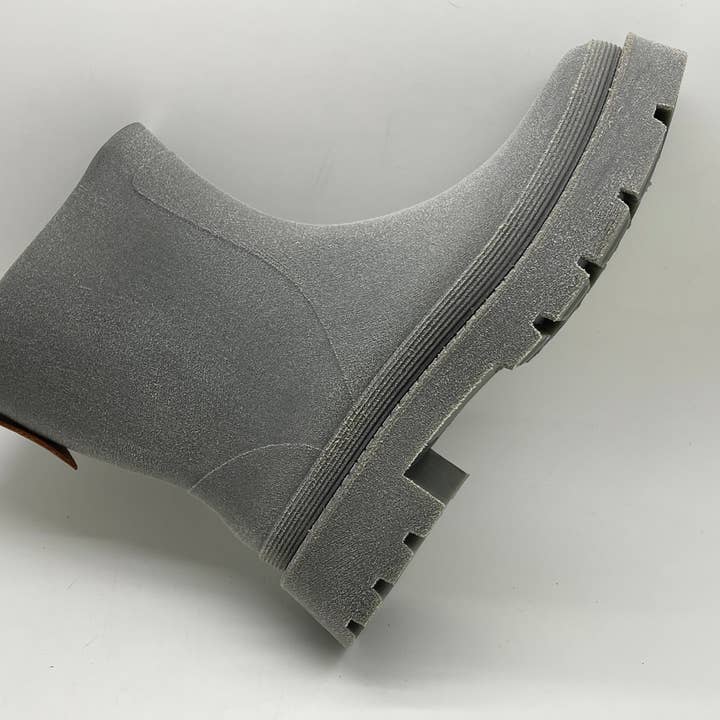 nat-2™ Bio Boot grey green vegan | 100% waterproof biodegradable rainboots for wholesale on Faire12