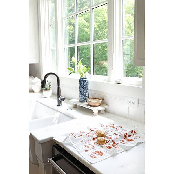 Highland Ridge | Handmade Home Decor - Wholesale Tea Towel - Mushroom Tea Towel