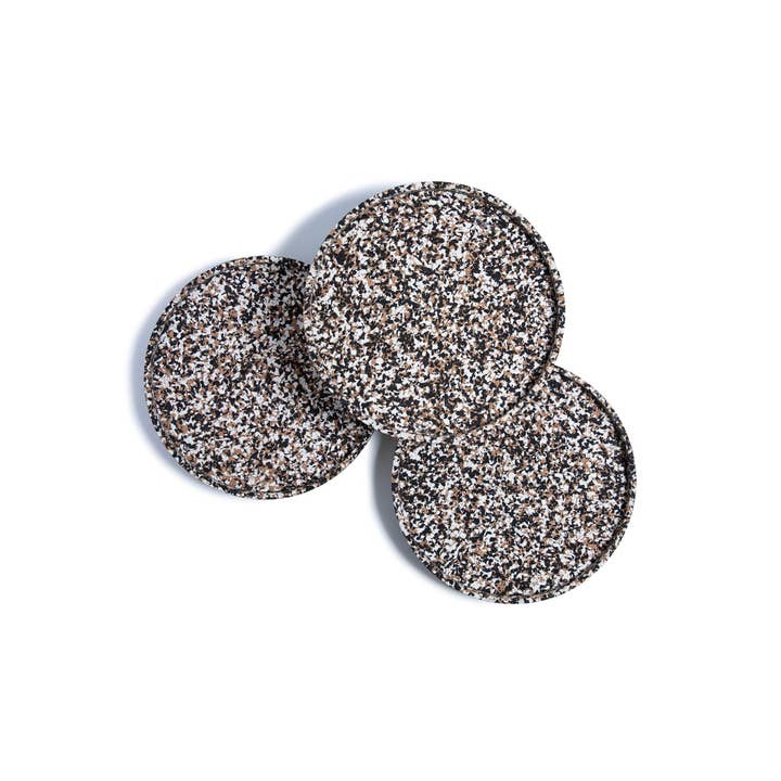 TRASHY GOODS - Wholesale Decorative Tabletop Object - 12" Smart Susan | Cork Terrazzo3