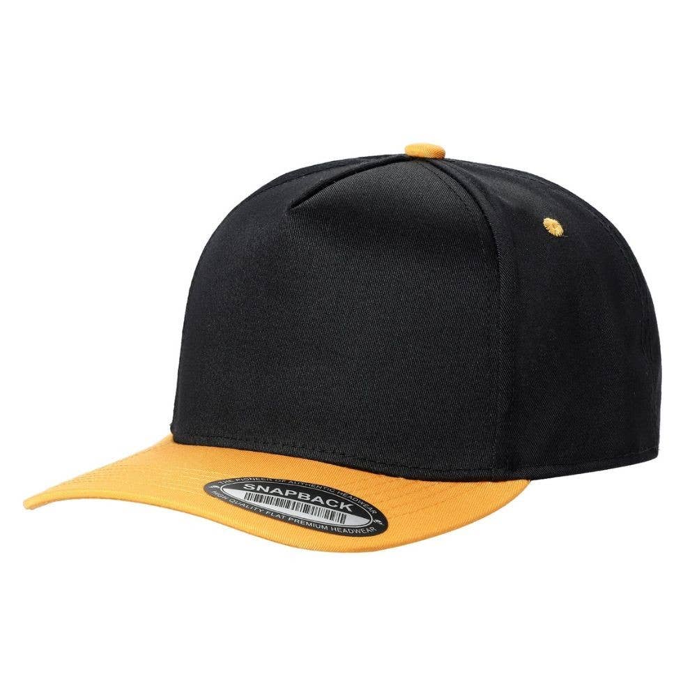 DOBBI - Wholesale Flat Brim Cap - Unisex - 5 Panel Snapback Caps49