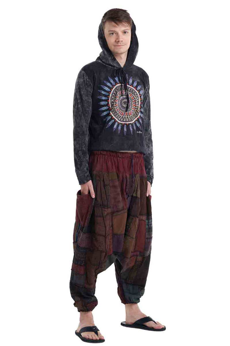 Men's Patchwork Pants (TH-1441) for wholesale on Faire