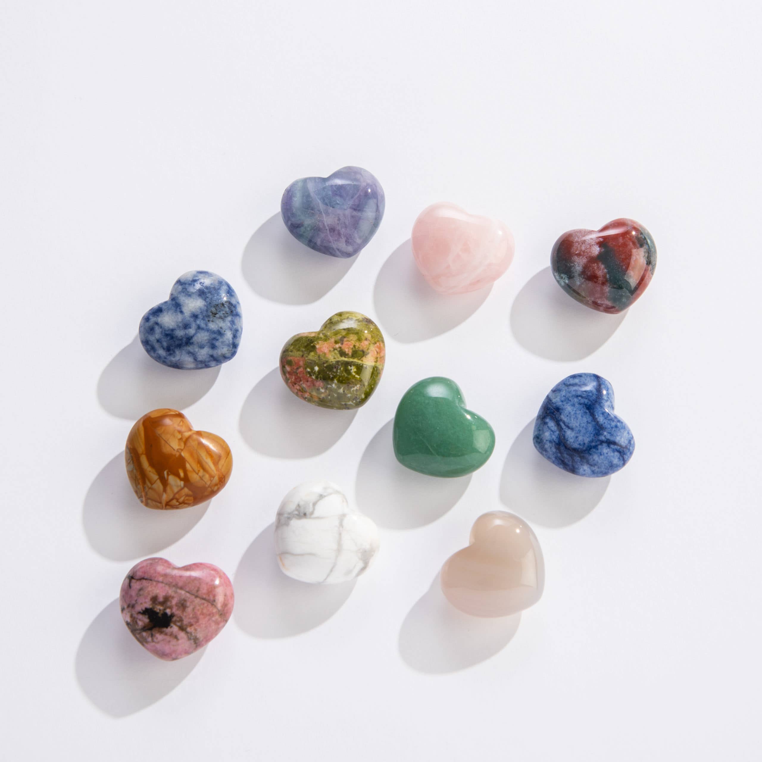RCS Gifts - Wholesale Spiritual Stone/Crystal - Small Mineral Hearts0