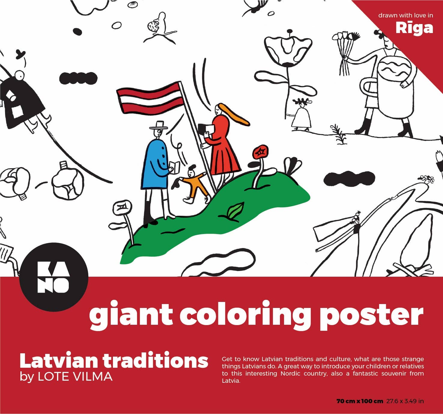 KANO editions - Wholesale Coloring & Activity Book - Kids & Baby - Latvian Traditions7
