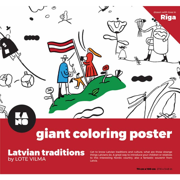 KANO editions - Wholesale Coloring & Activity Book - Kids & Baby - Latvian Traditions7