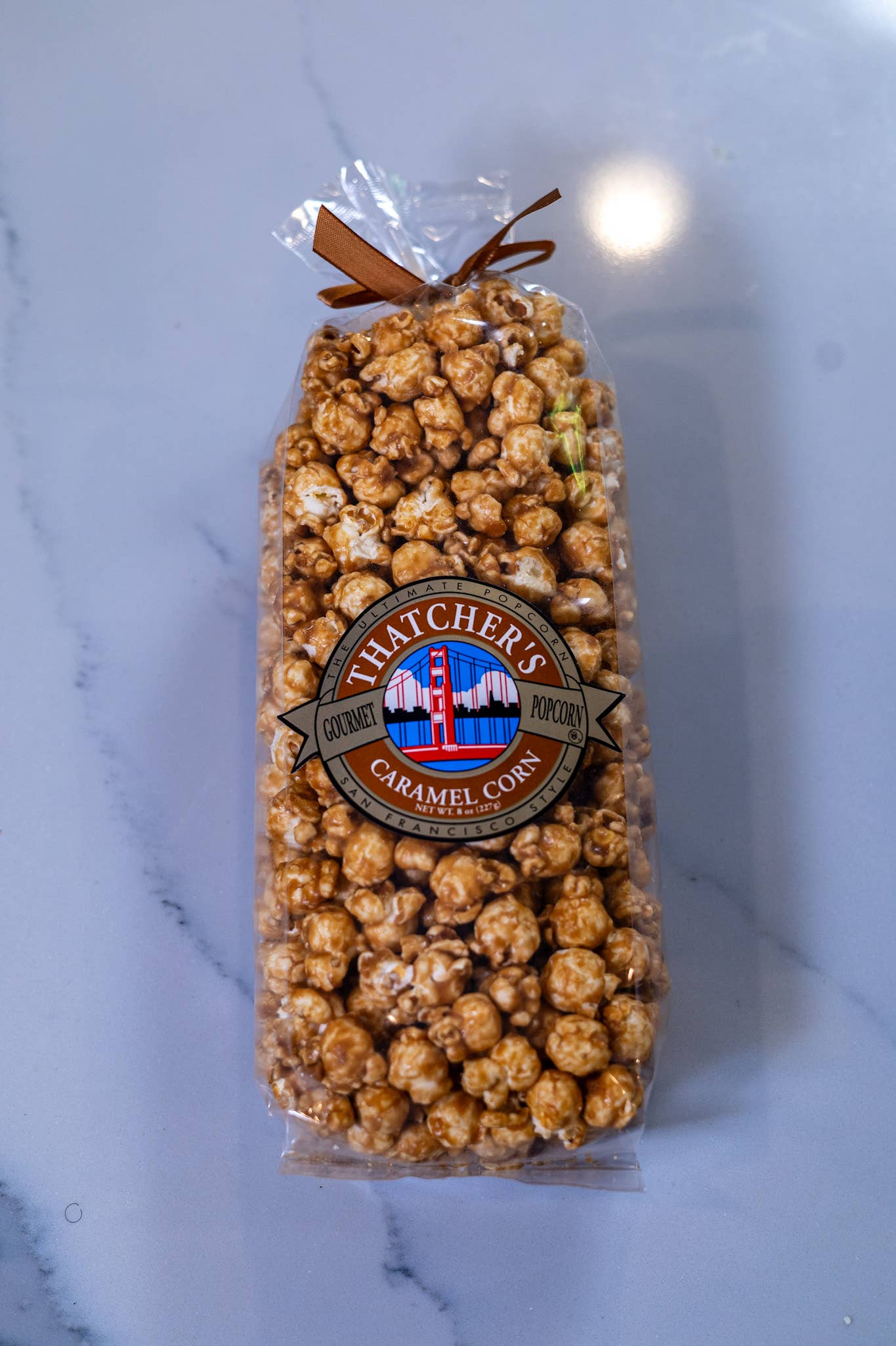 Thatcher's Gourmet Popcorn - Wholesale Popcorn - 8 oz Caramel Popcorn1