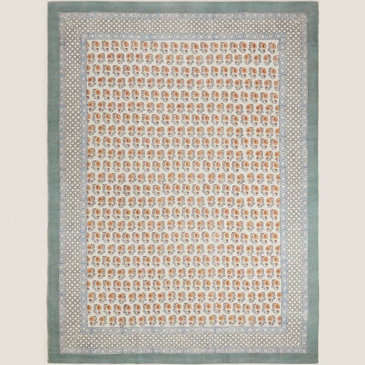 Homesoul - Wholesale Area Rug - Renu Hand Printed Hand  knotted Rug