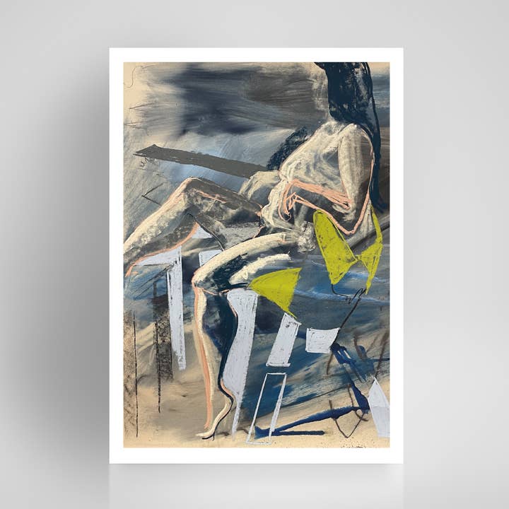 'Hoje, Estou a Vencer' Impressão Giclée de Arte em Papel A4 por atacado de Fiona Wilson Artist