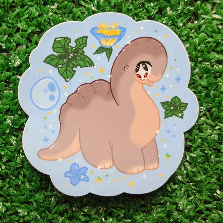 Littlefoot Wasserdichter Aufkleber für den Großhandel von Medium Mushroom