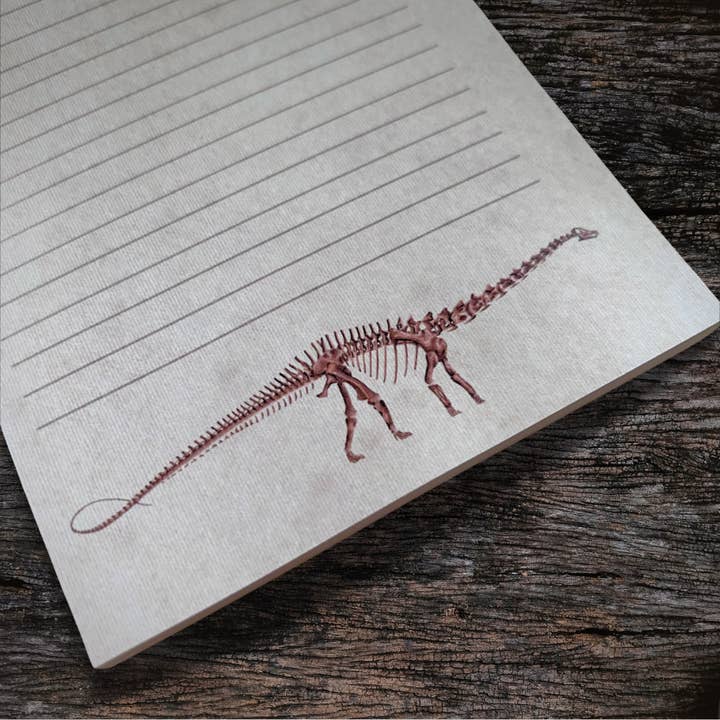 Write Your Story – wholesale Notepad – Diplodocus A6 Notepad5