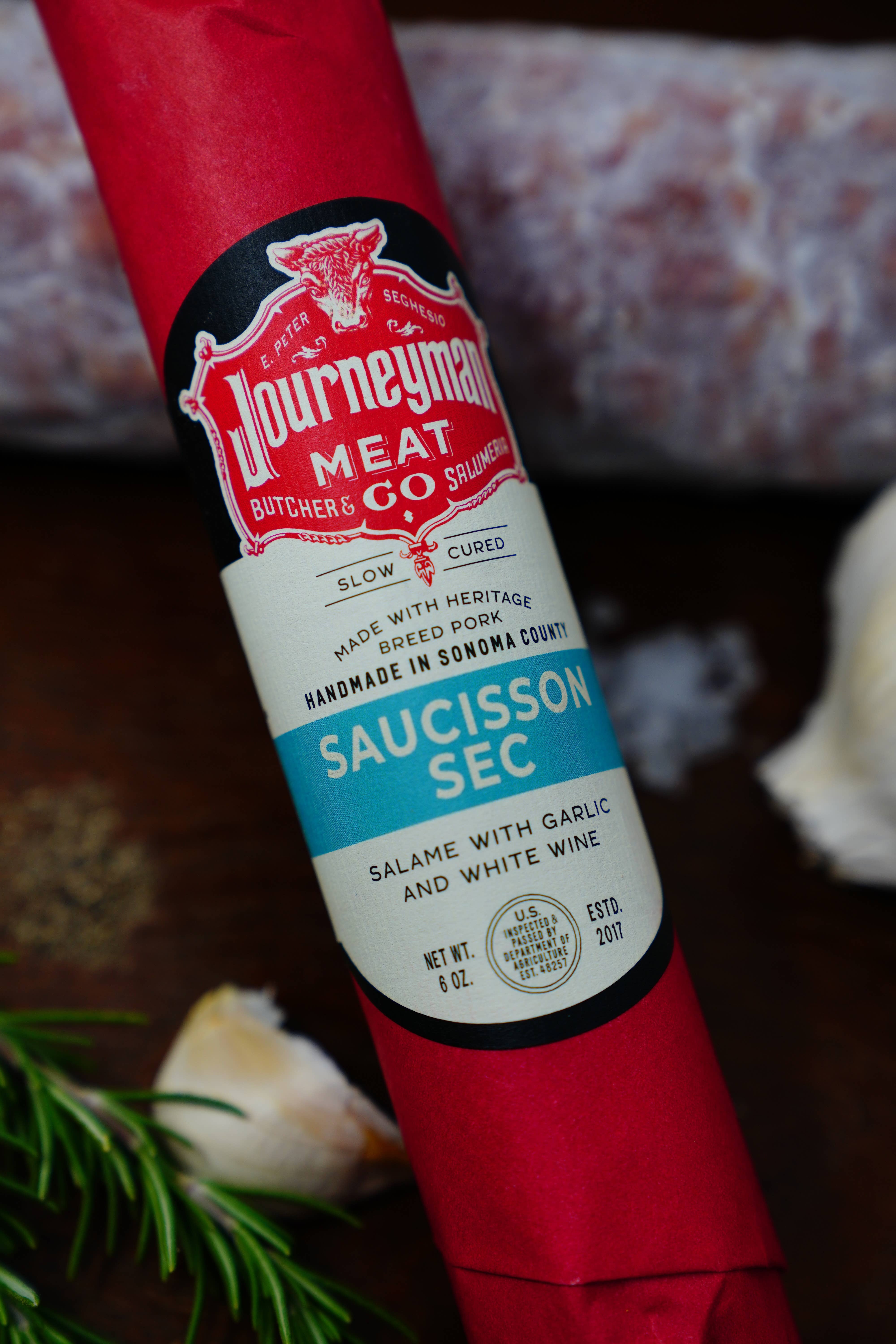 Journeyman Meat Co. - Vendita all'ingrosso Salame - Salsiccia Sec Salami Chub