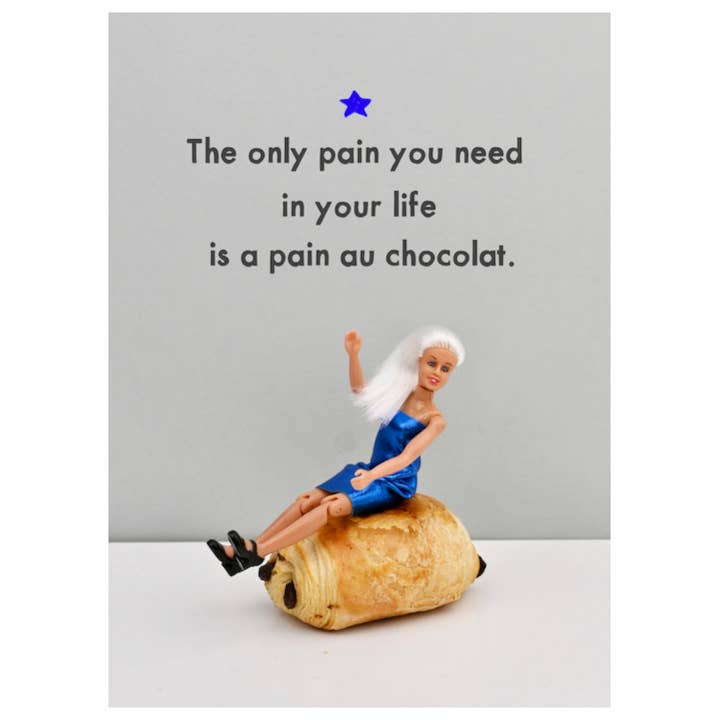 General | Pain Au Chocolat | Cards for Her for wholesale by Bold & Bright