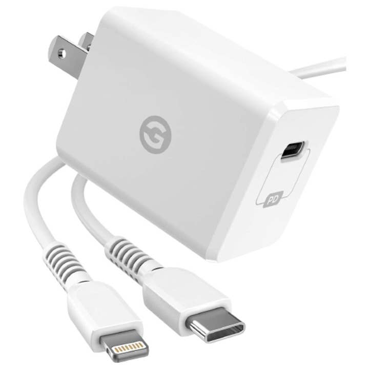 MFi Apple Certified USB C to Lightning Charger 5 ft White for wholesale by Infinite Basics