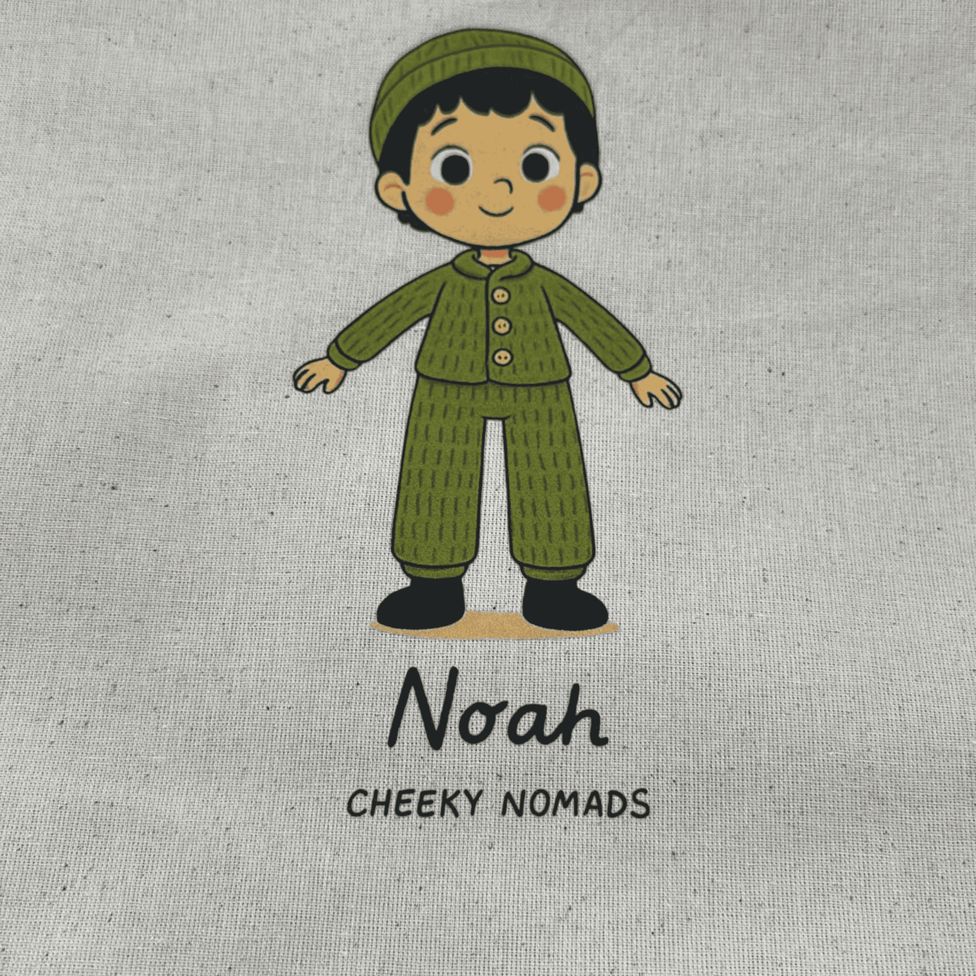 Cheeky Nomads - Wholesale Doll - Kids - handmade organic crochet doll Noah, Amigurumi doll8