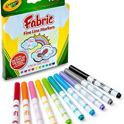 Really Big Coloring Books | ColoringBook.com - Wholesale Markers - Kids & Baby - 10 Count Crayola Fabric Markers Fine Line