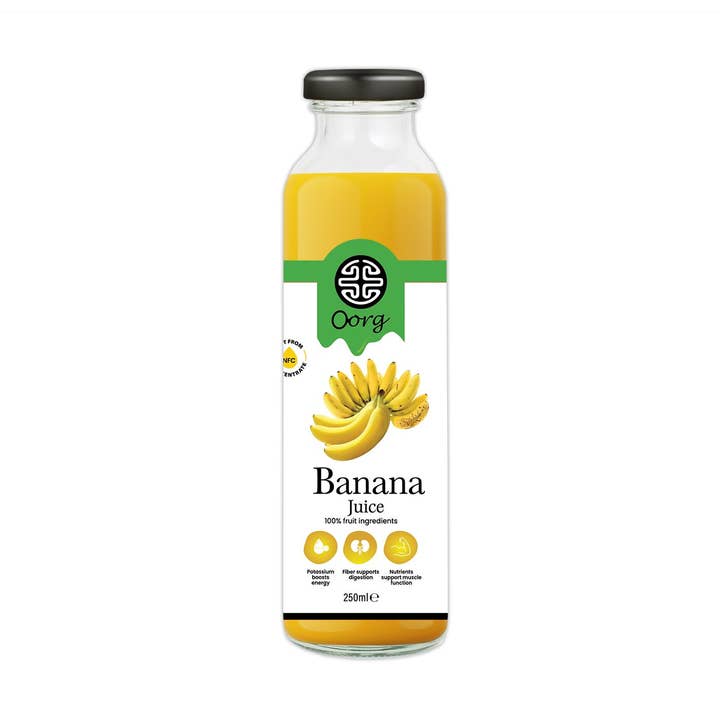 OORG Natural Banana Juice for wholesale by OORG