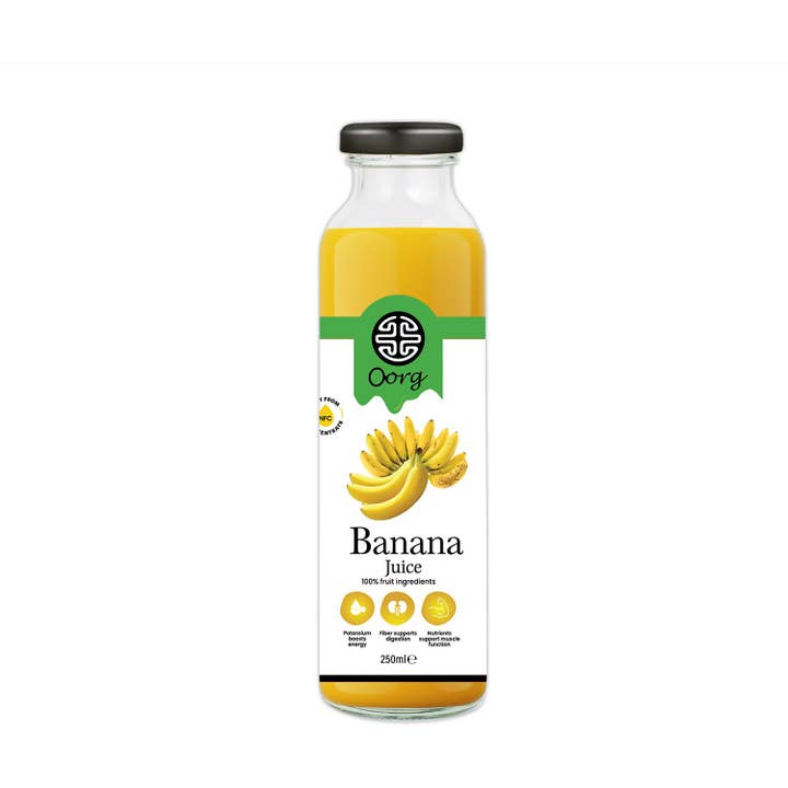 OORG Natural Banana Juice for wholesale by OORG