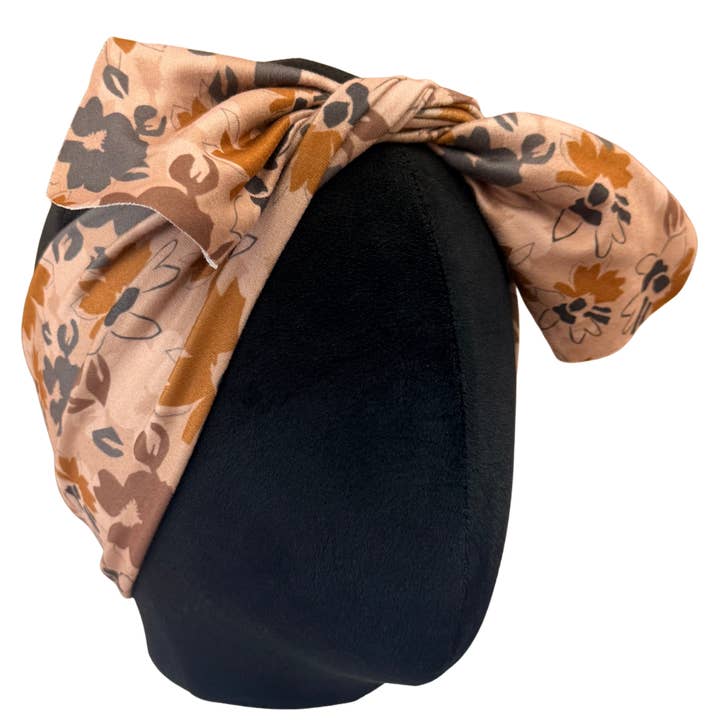 Moody Bloom Top Knot Headband for wholesale by The Sassy Olive Handmade Headbands
