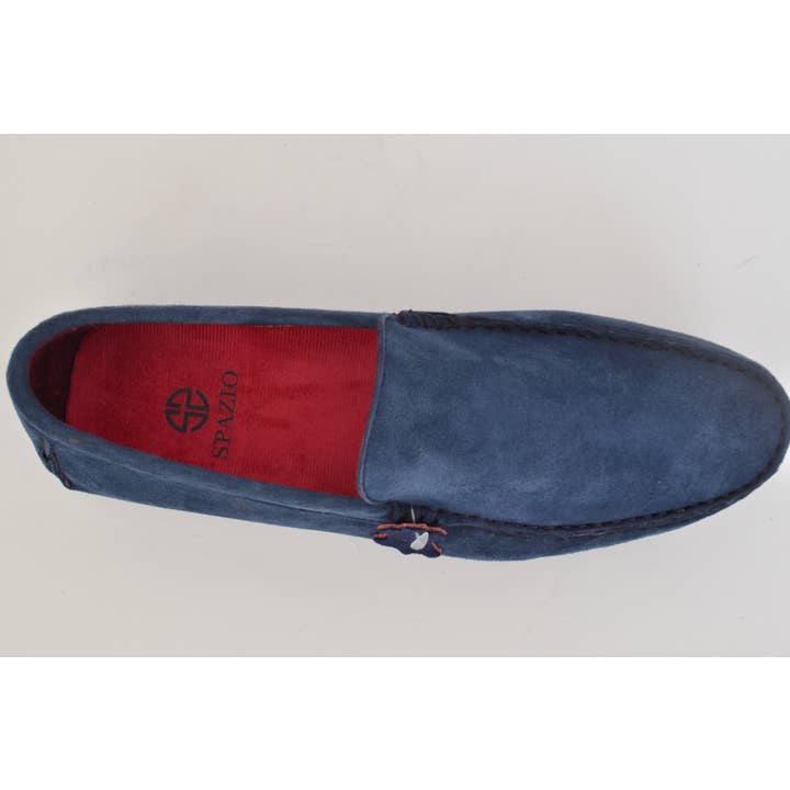 Spazio - Vendita all'ingrosso Mocassini - Uomo - Scarpe Spazio in vera pelle scamosciata - Modello SH1131410