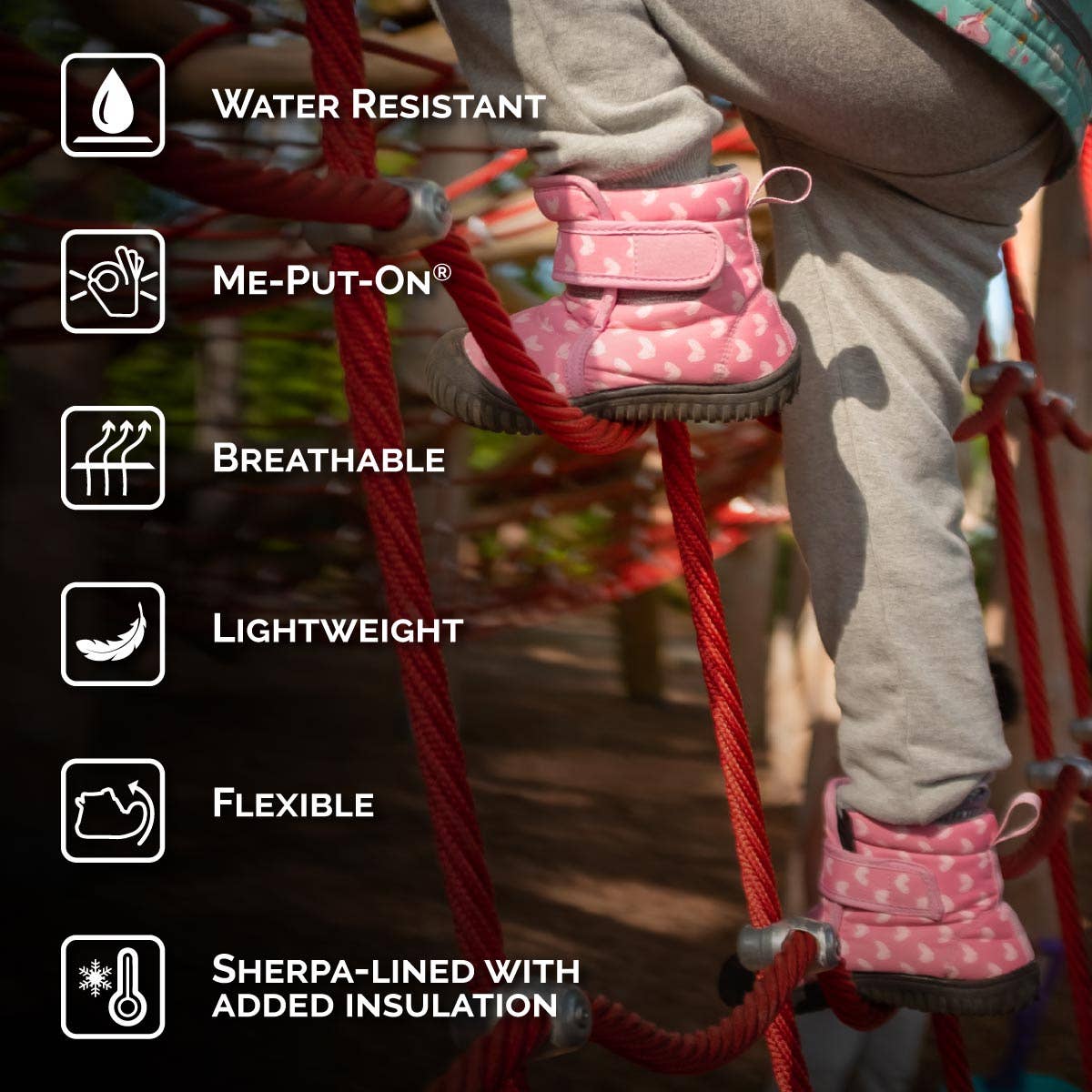 Jan & Jul - Wholesale Booties - Kids - Black | Toasty-Dry Booties2