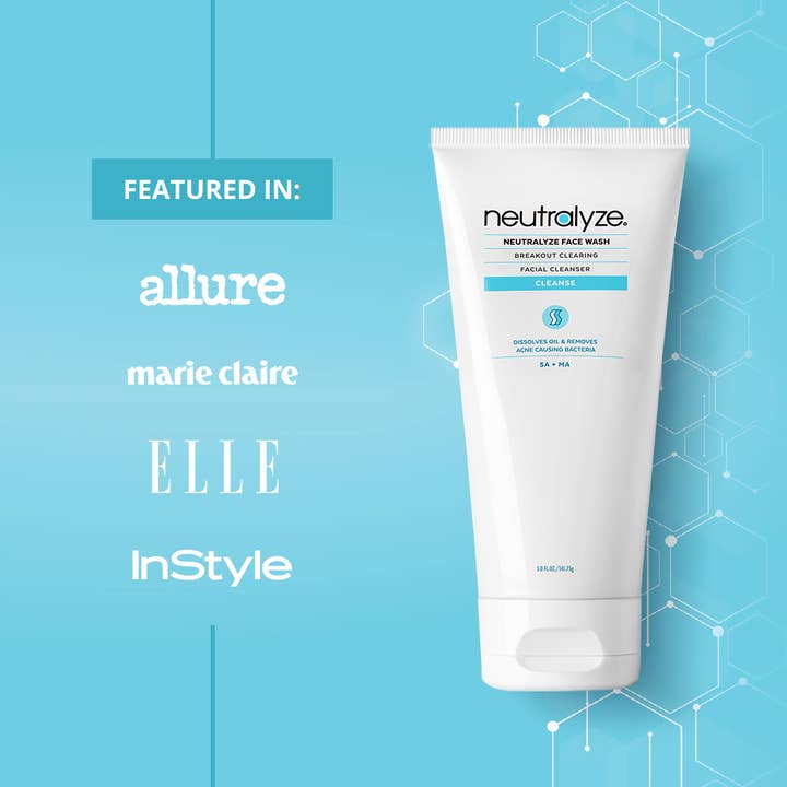 Neutralyze - Wholesale Facial Cleanser - Neutralyze® Acne Face Wash - Sample