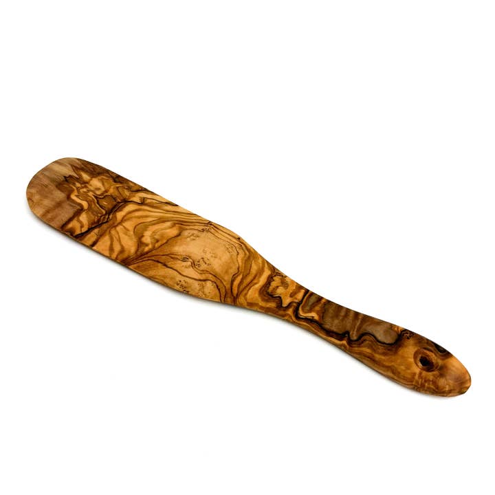 Small Olive Wood Spurtle for wholesale by Natural OliveWood