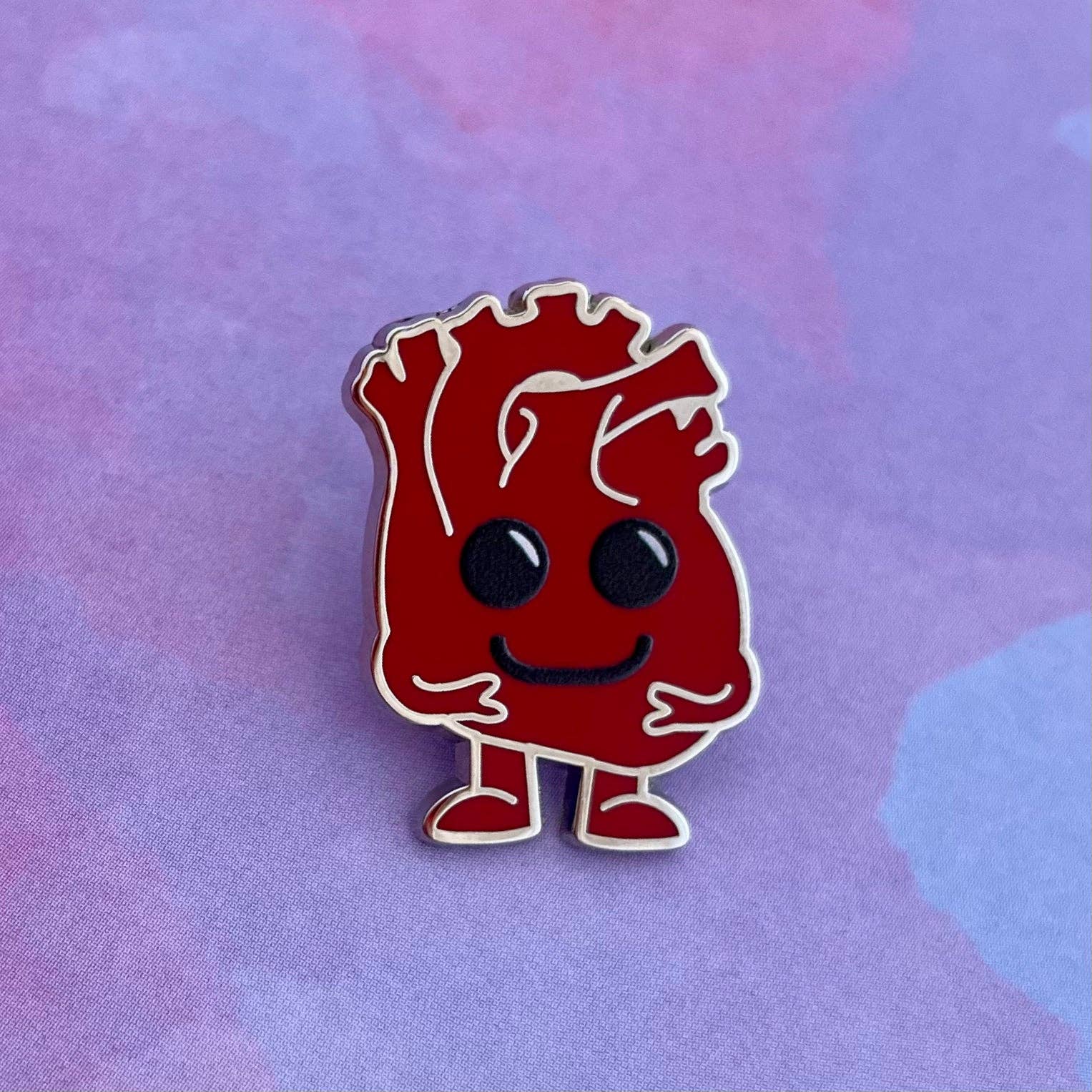 Rad Girl Creations - Wholesale Lapel Pin/Button - Cute Heart Pin