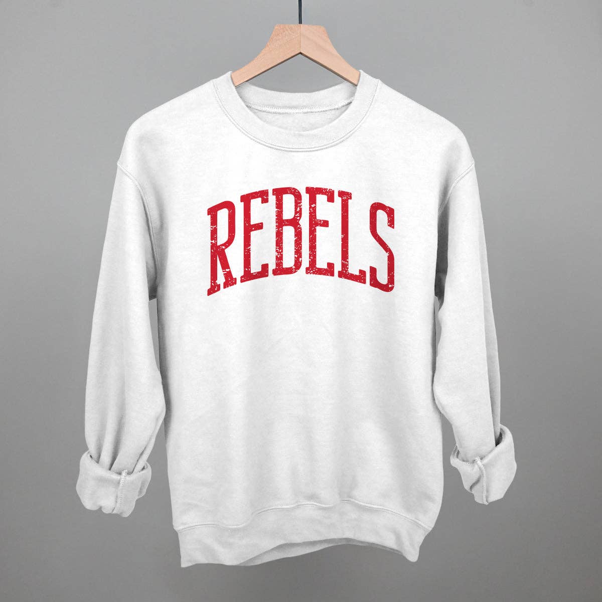 Ivy + Cloth - Wholesale Graphic Sweatshirt - Women's - Rebels Arch10