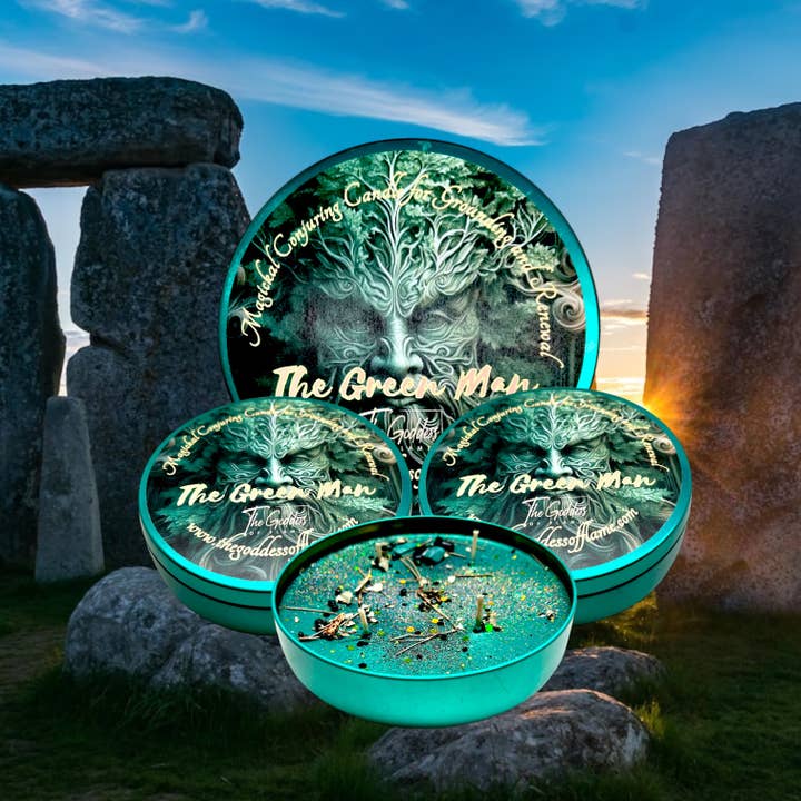 The Goddess of Flame – wholesale Votive candle – The Green Man Magic Conjuring Candle