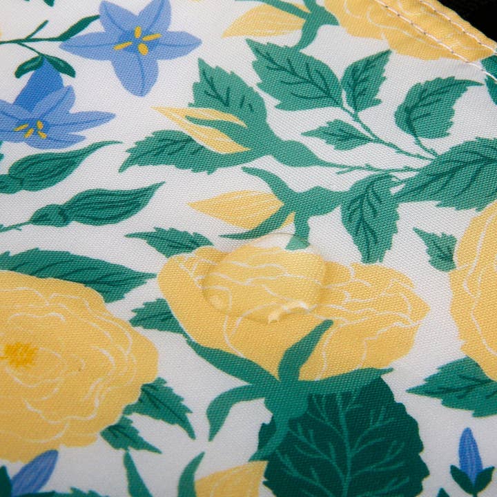 Eco Chic - Wholesale Backpack - Women's - Eco Chic Lightweight Foldable Backpack Yellow Flowers3