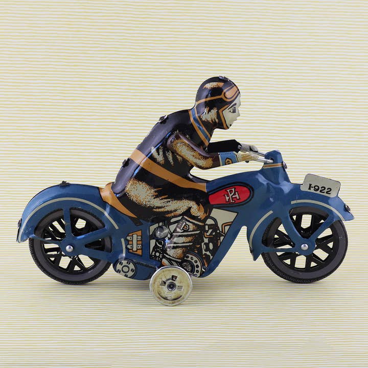 Tribal Trade GmbH - Wholesale Decorative Figurine - Tin Toy Motorcycle Vintage Tinplate Motorcycle7