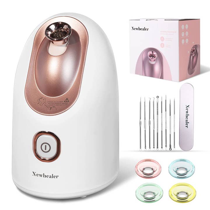 Newbealer Mini Aroma Face Steamer - White for wholesale by Newbealer