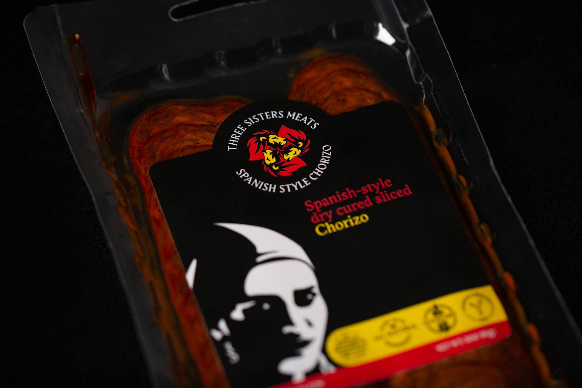 Three Sisters Artisanal Meats – wholesale Sausage – 3oz Sliced Dry Cured Chorizo1