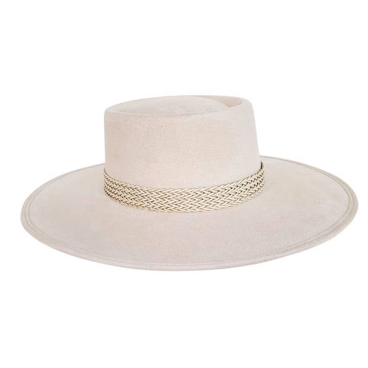 Beige LALA Women's Telescope Crown Hat for wholesale on Faire5