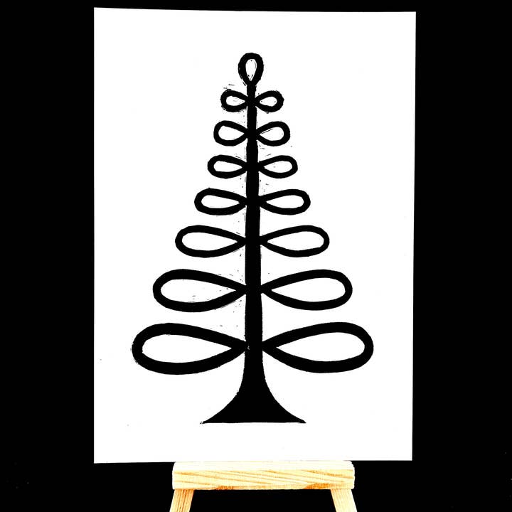 Pixel Palmer - Wholesale Christmas Wall Art - Loopy Tree