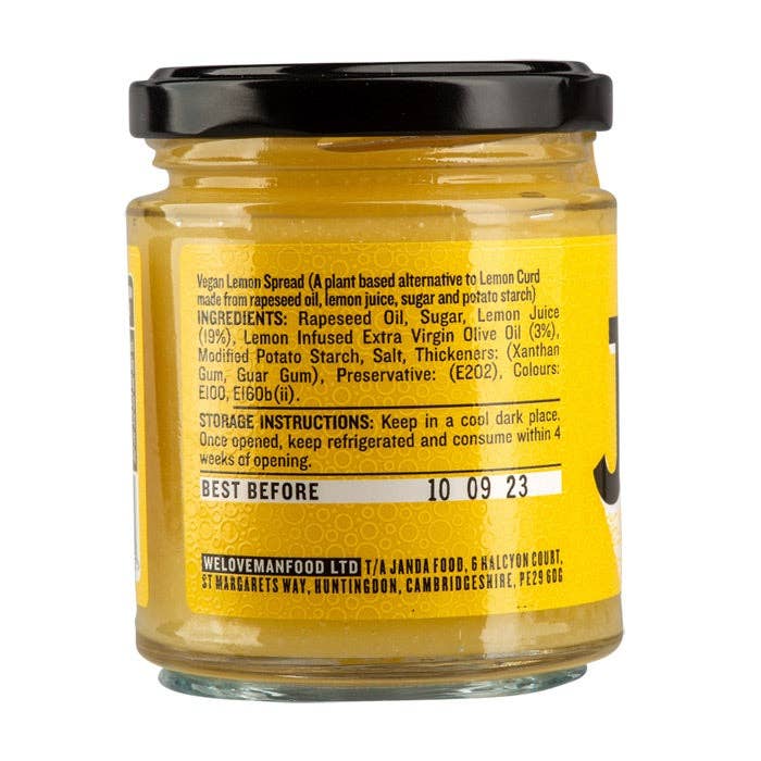 Welovemanfood Ltd – wholesale Jam/jelly – Vegan Lemon Spread3